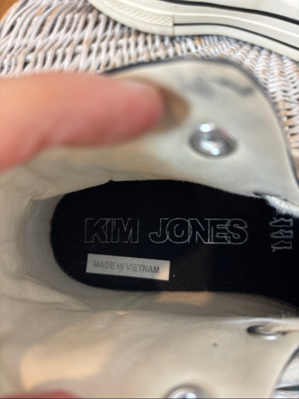 Rare CONVERSE X KIM JONES Chuck 70 High Utility Wave Sneakers | Size 8 - Picture 10 of 14